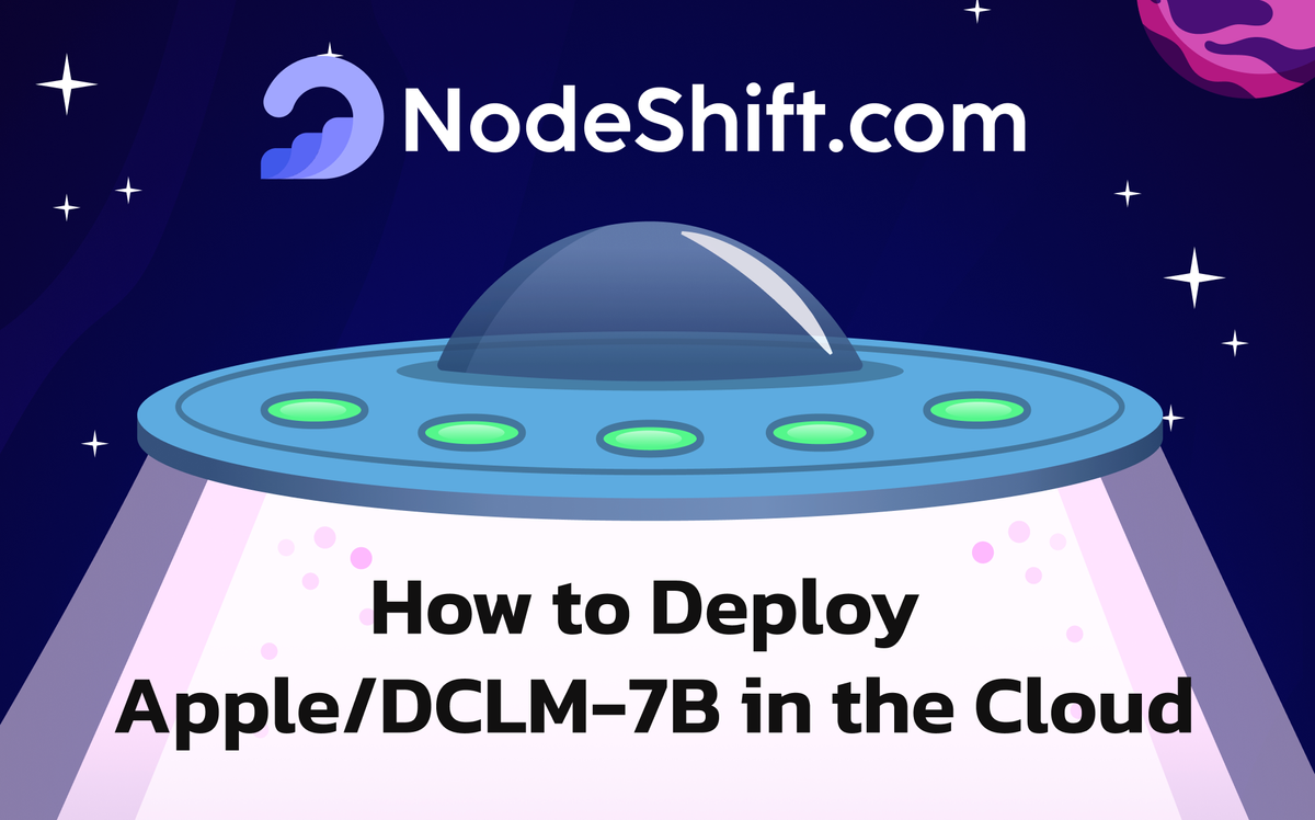 How to Deploy Apple's DCLM-7B in the Cloud