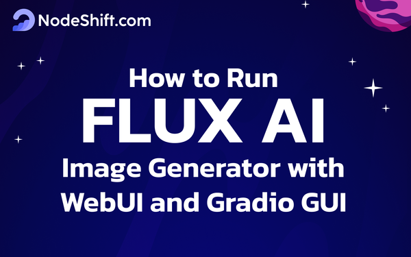 How to Run Flux AI Image Generator with WebUI and Gradio GUI